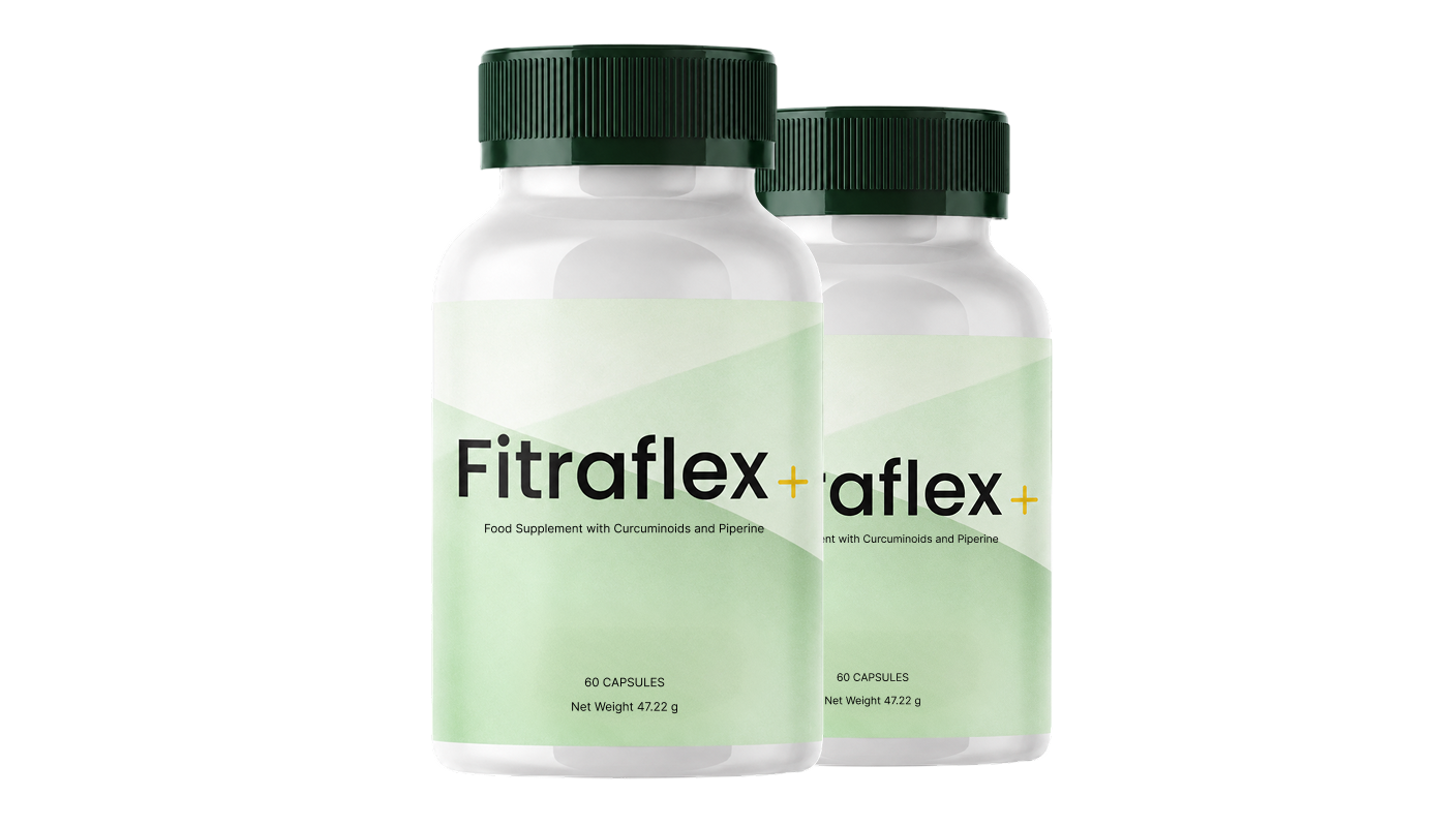 Fitraflex+ bottles and product presentation
